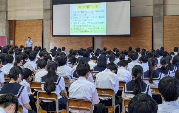 こどもの権利についての講演会
