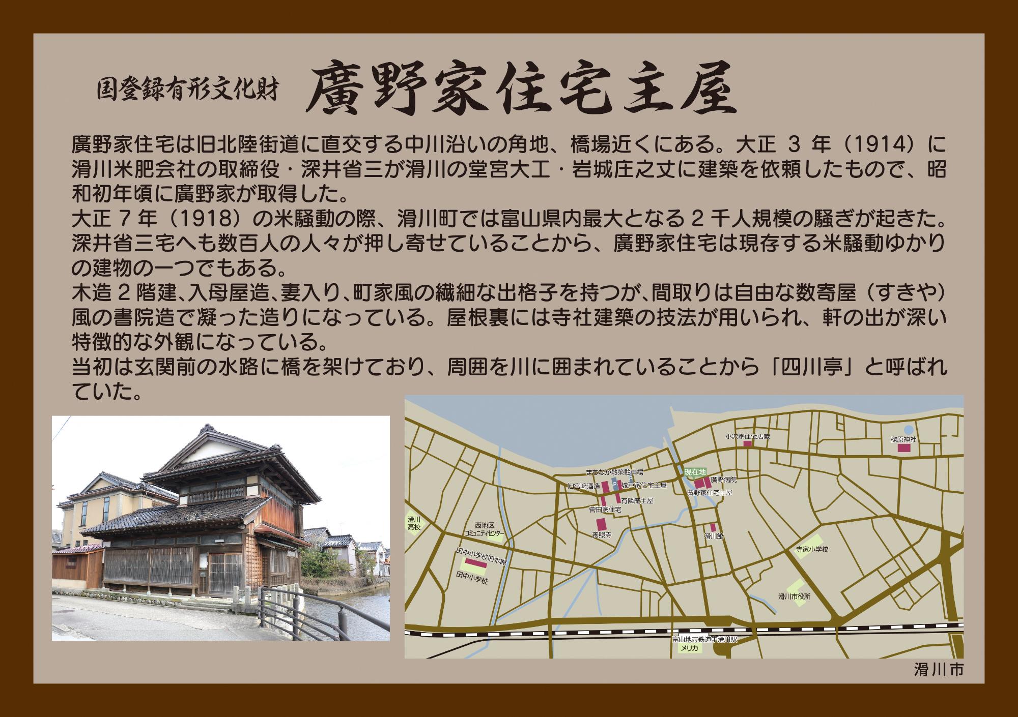 広野家住宅主屋