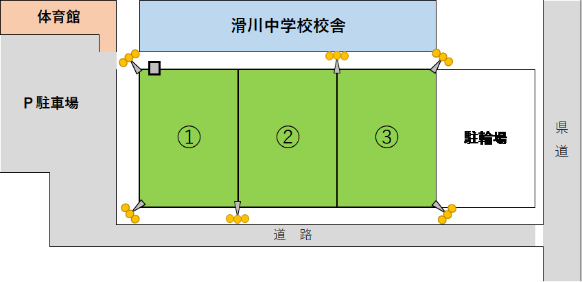 コート見取り図