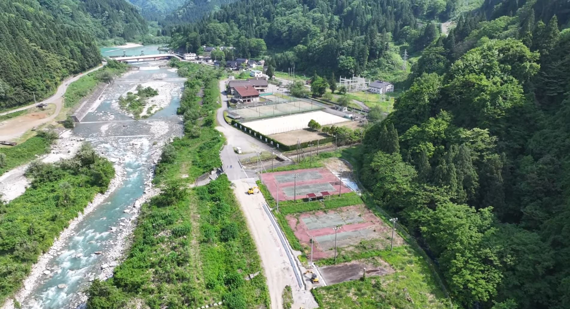 みのわテニス村全景